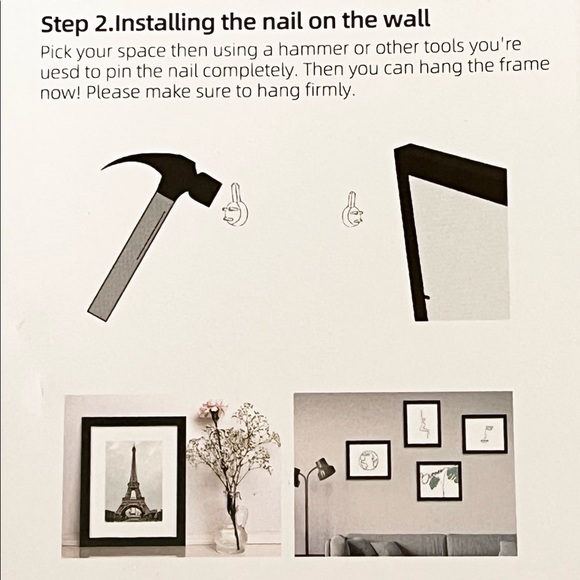 Framed 12 x 12 Janessa Wait Calendar Print (8x8 mat included behind print) - Picture 6 of 6